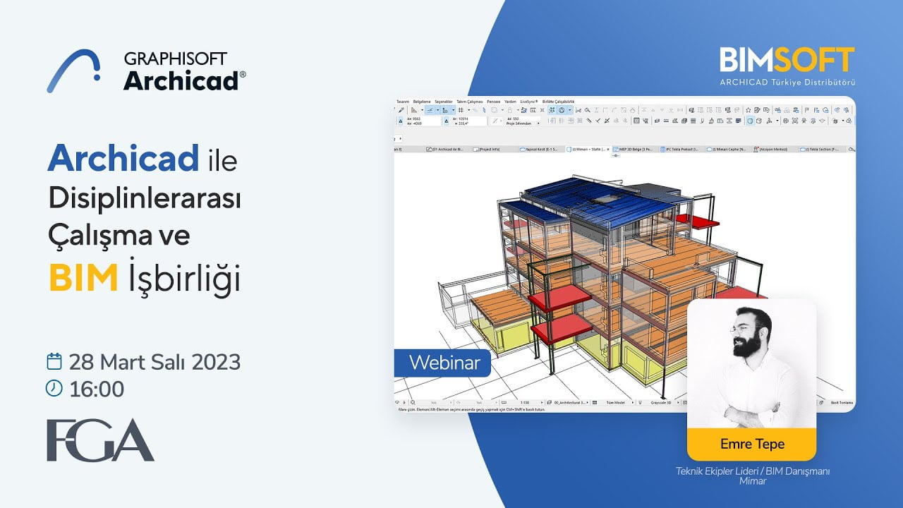 aktiviteler webinar bim isbirligi BIM ve Dijital Çözümler